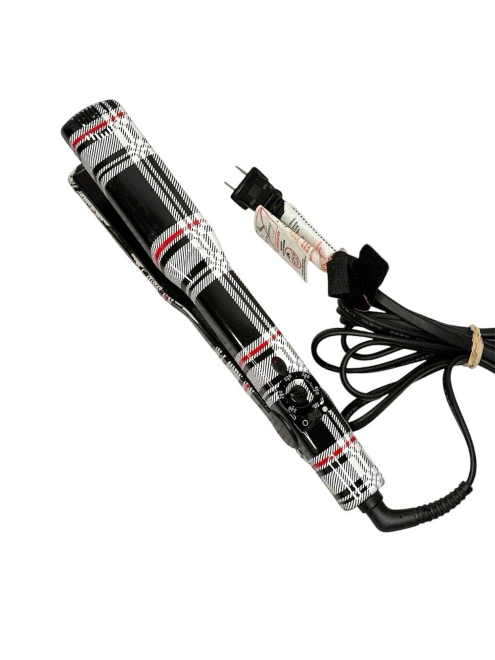 Paul Mitchell Model S12NA/S12NAK 1.5" Flat Iron Hair Straightener Black/plaid